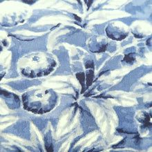 Load image into Gallery viewer, Haori Jacket Vintage(1950-1980) Blue Flower Silk #10684D1