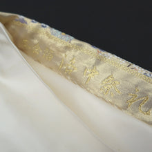Load image into Gallery viewer, Fukuro Obi Gold Rakchu Saireizu Nagashima Silk BB312V8