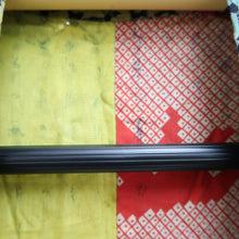 Load image into Gallery viewer, Haori Jacket Vintage(1920-1950) Green Yellow Orange Shibori Silk #10624C3