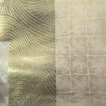 Load image into Gallery viewer, Fukuro Obi Gold White Crane Birds Butterfly Sakura Silk BB336V9