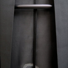 Load image into Gallery viewer, Haori Jacket Vintage(1950-1980) Black Sheer Peony Silk #10896E4