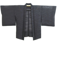 Load image into Gallery viewer, Haori Jacket Vintage(1950-1980) Black Sheer Ryusui Silk #10916E5