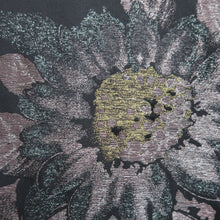 Load image into Gallery viewer, Haori Jacket Vintage(1950-1980) Black Flower Silk #10053C5