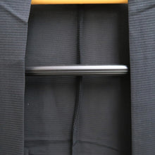 Load image into Gallery viewer, Haori Jacket Vintage(1950-1980) Black Sheer Chrysanthemum Ryusui Silk #10906E5