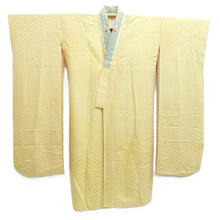 Load image into Gallery viewer, Juban Light Yellow Furisode Mitsuuroko Silk #10518B2