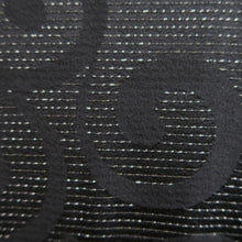 Load image into Gallery viewer, Haori Jacket Vintage(1950-1980) Black Silver Karakusa Silk #10985F4