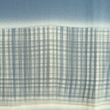 Load image into Gallery viewer, Men's Juban Vintage(1950-1980) Light Blue Lattice Silk #10296E5