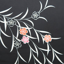 Load image into Gallery viewer, Haori Jacket Vintage(1950-1980) Black Shidare Sakura Silk #9806B1