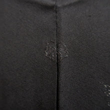 Load image into Gallery viewer, Haori Jacket Vintage(1950-1980) Black Flower Silk #10053C5