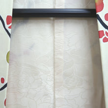 Load image into Gallery viewer, Haori Jacket Cream white Plum blossom Branch Silk #10796D5