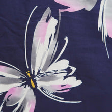 Load image into Gallery viewer, Yukata Vintage(1950-1980) Navy Butterfly Cotton #10759D3