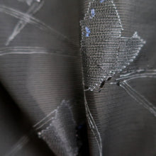 Load image into Gallery viewer, Haori Jacket Vintage(1950-1980) Black See-Through Butterfly Silk #10635C4