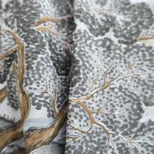 Load image into Gallery viewer, Men's Juban Blueish Gray Landscape Silk #10664C5