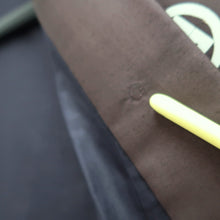 Load image into Gallery viewer, Men's Kimono Vintage(1950-1980) Dark Brown Montsuki Silk #10466A5