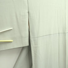 Load image into Gallery viewer, Kimono Light Gray Plum blossom Branch Silk #10535B3