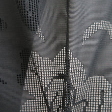 Load image into Gallery viewer, Haori Jacket Vintage(1950-1980) Black Sheer Peony Silk #10896E4