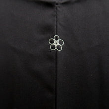 Load image into Gallery viewer, Haori Jacket Vintage(1950-1980) Black Heian Princess Peony Silk #10174D4