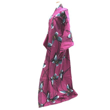 Load image into Gallery viewer, Yukata Magenta Butterfly Cotton #10750D3
