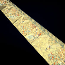 Load image into Gallery viewer, Fukuro Obi Gold Bird Silk BB331V9