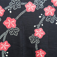 Load image into Gallery viewer, Haori Jacket Vintage(1950-1980) Black Shibori Shidare Ume Silk #9994C2