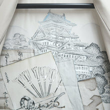 Load image into Gallery viewer, Men's Juban Beige Castle Silk #10665C5