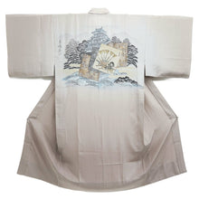 Load image into Gallery viewer, Men's Juban Beige Castle Silk #10665C5