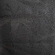 Load image into Gallery viewer, Haori Jacket Vintage(1950-1980) Black See-Through Bamboo leaf Silk #10039C5