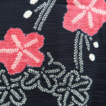 Load image into Gallery viewer, Haori Jacket Vintage(1950-1980) Black Shibori Shidare Ume Silk #9994C2