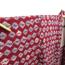 Load image into Gallery viewer, Haori Jacket Vintage(1920-1950) Red Shibori Silk #11055A3