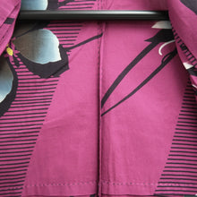 Load image into Gallery viewer, Yukata Magenta Butterfly Cotton #10750D3
