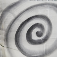 Load image into Gallery viewer, Men's Haori Vintage(1950-1980) Black Montsuki Dragon Wide Silk #10439A3