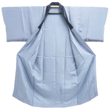 Load image into Gallery viewer, Men's Juban Blueish Gray Landscape Mt. Fuji Tokaido Silk #10451A4