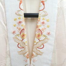 Load image into Gallery viewer, Juban Light Pink Furisode Chrysanthemum Silk #10519B2