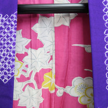Load image into Gallery viewer, Haori Jacket Vintage(1920-1950) Blueish Purple Shibori Silk #10625C3