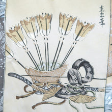 Load image into Gallery viewer, Men's Juban Beige Castle Silk #10665C5