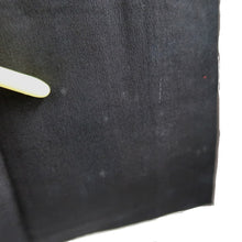 Load image into Gallery viewer, Tomesode Vintage(1920-1950) Black Hand painted Crane Birds Silk #10405A1