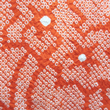 Load image into Gallery viewer, Haori Jacket Reddish Orange Pink Gradation Full Shibori Flower Silk #10716D2