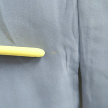 Load image into Gallery viewer, Men's Juban Grayish Blue Dragon Wave Silk #10298E5