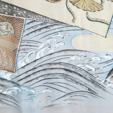 Load image into Gallery viewer, Men's Juban Beige Castle Silk #10665C5