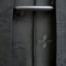 Load image into Gallery viewer, Haori Jacket Vintage(1950-1980) Black Sheer Floral pattern Silk #10968F3