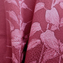 Load image into Gallery viewer, Haori Jacket Magenta Flower Silk #10686D1