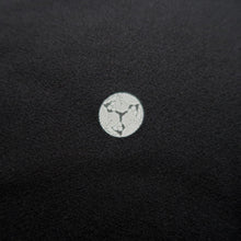 Load image into Gallery viewer, Tomesode Black Gold Crane Birds Pine Tree Tall Silk #10395F5