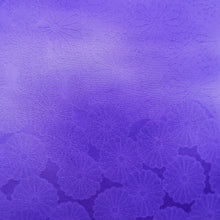Load image into Gallery viewer, Kimono Purple Gradation Chrysanthemum Silk #10526B2