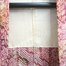 Load image into Gallery viewer, Haori Jacket Vintage(1950-1980) Reddish Pink Full Shibori Flower Silk #10808D5