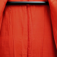 Load image into Gallery viewer, Tomesode Vintage(1920-1950) Black Crane Birds Hand painted Silk #10496B1