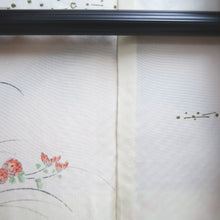 Load image into Gallery viewer, Haori Jacket Vintage(1950-1980) Light Pink Wine red Shibori Ume Branch Silk #9743A2