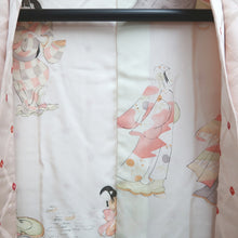 Load image into Gallery viewer, Haori Jacket Pale Pink Shibori Silk #10737D3