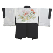 Load image into Gallery viewer, Haori Jacket Black Flower Silk #10817E1