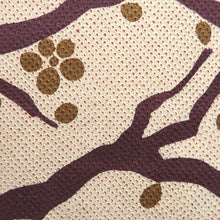 Load image into Gallery viewer, Haori Jacket Vintage(1950-1980) Light Pink Wine red Shibori Ume Branch Silk #9743A2