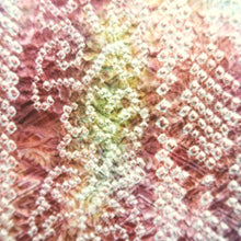Load image into Gallery viewer, Haori Jacket Vintage(1950-1980) Reddish Pink Full Shibori Flower Silk #10808D5